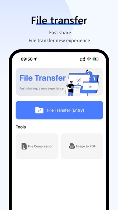 Transfer-send large files screenshot 4