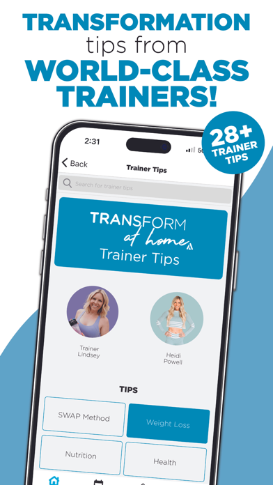 Transform at Home screenshot 1
