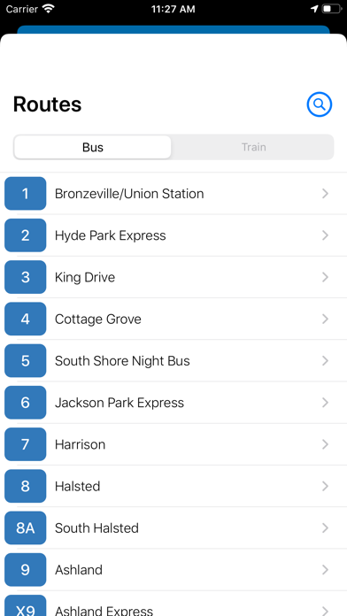 Transit Stop: CTA Tracker. screenshot 2