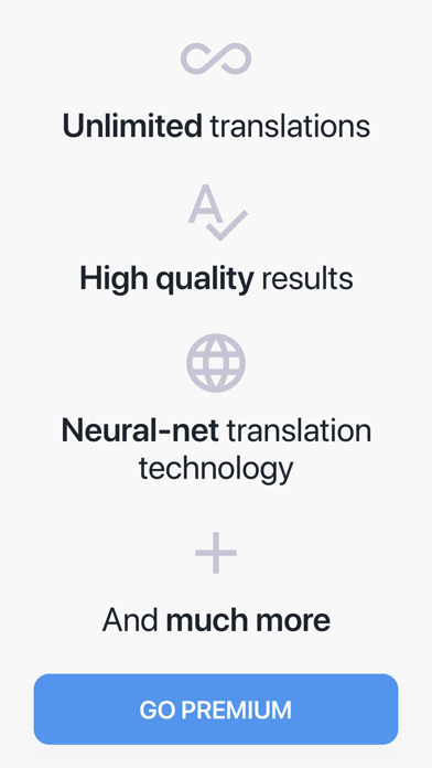 TransKey: Text Translator Chat screenshot 1