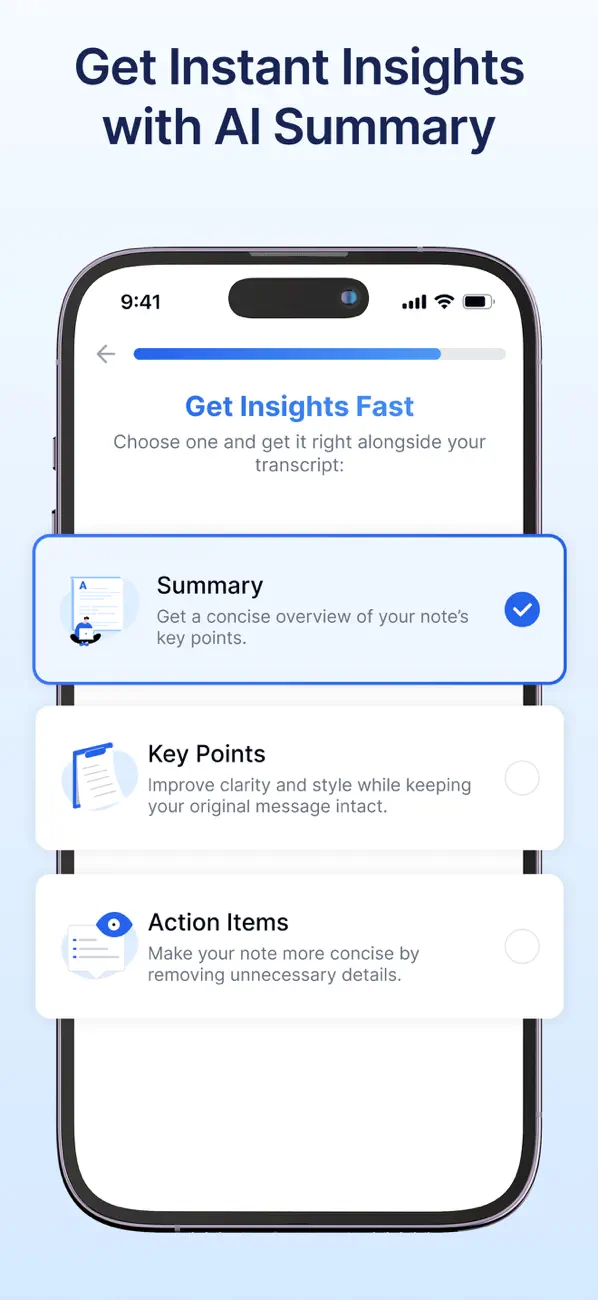 Transkriptor - Speech to Text screenshot 1