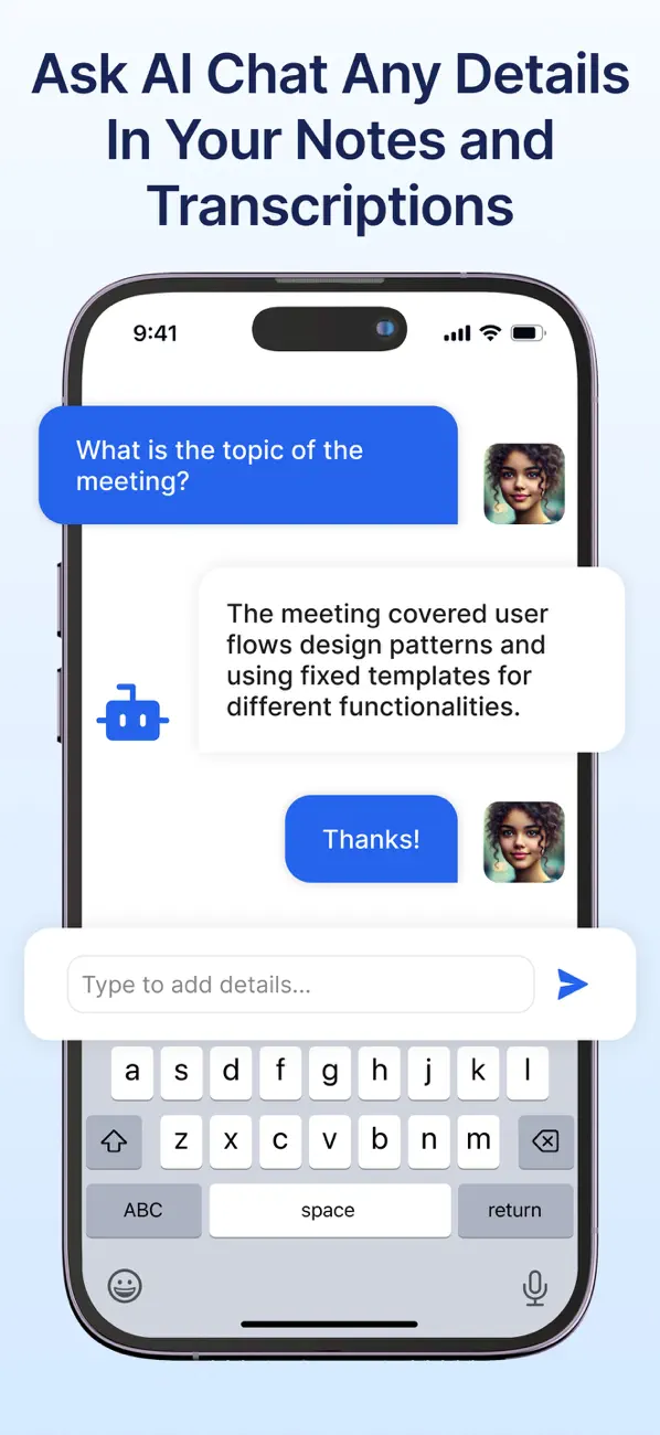 Transkriptor - Speech to Text screenshot 2