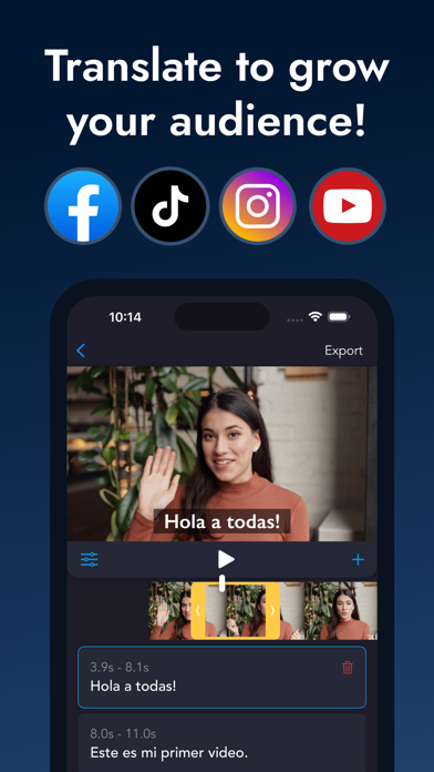 Translate Add Subtitles Video screenshot 2