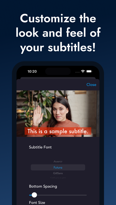 Translate Add Subtitles Video screenshot 1