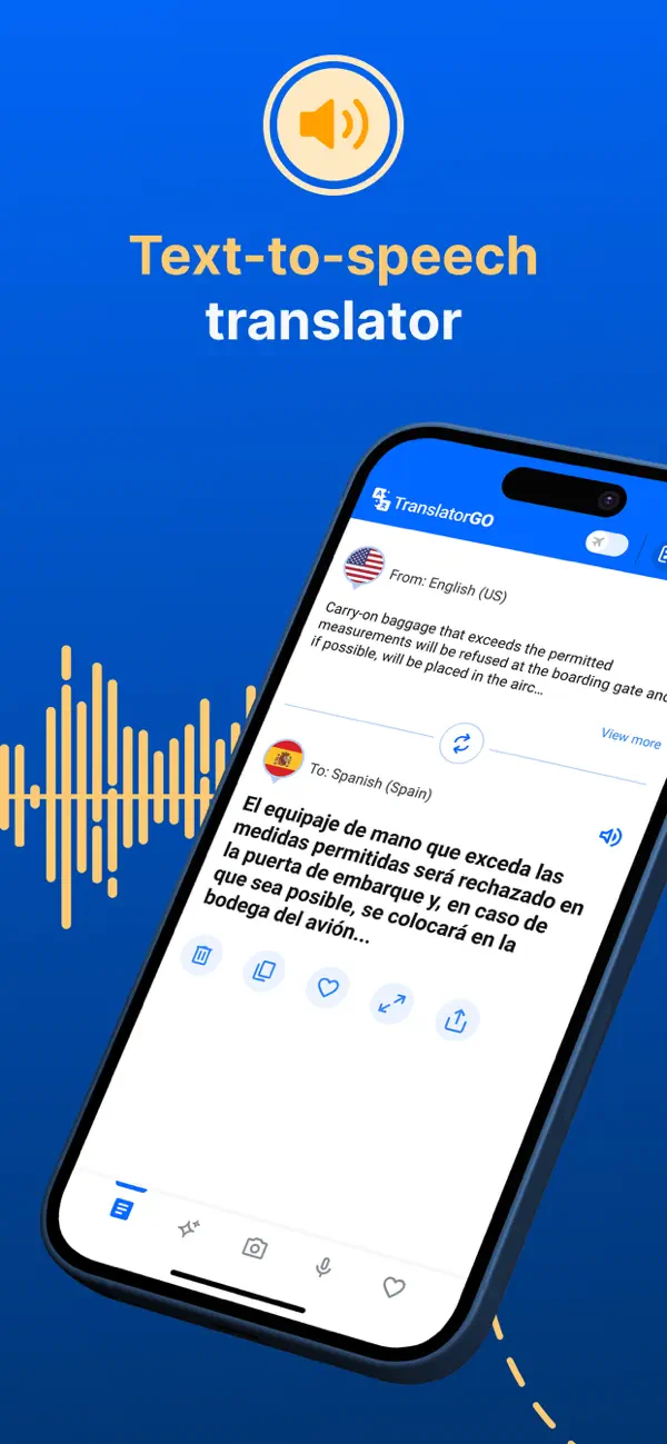 Translator GO: AI Translate screenshot 1