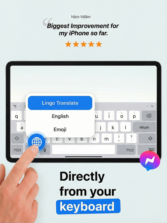 Translator Keyboard : Lingo screenshot 4