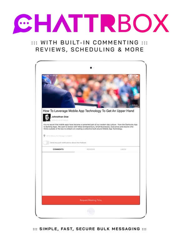 Transmit Notifications screenshot 2
