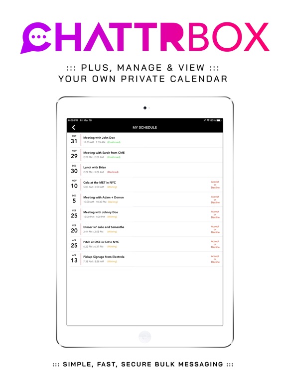 Transmit Notifications screenshot 1