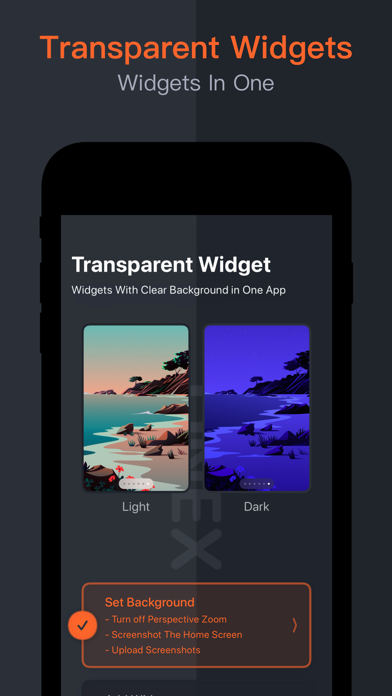 Transparent Widget - OneWidget screenshot 6