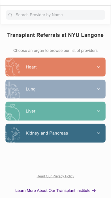 Transplant Referrals screenshot 3