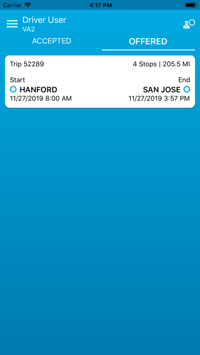 Transportation Mobile User screenshot 3