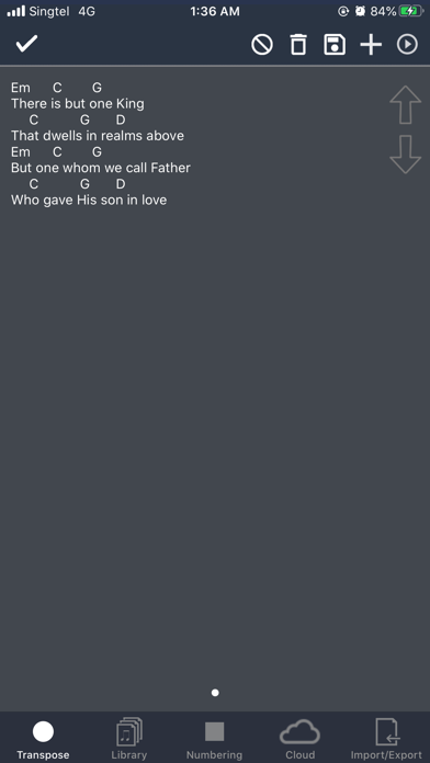 Transposer-Live screenshot 2