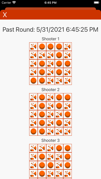 Trap Shooting Scorecard screenshot 1