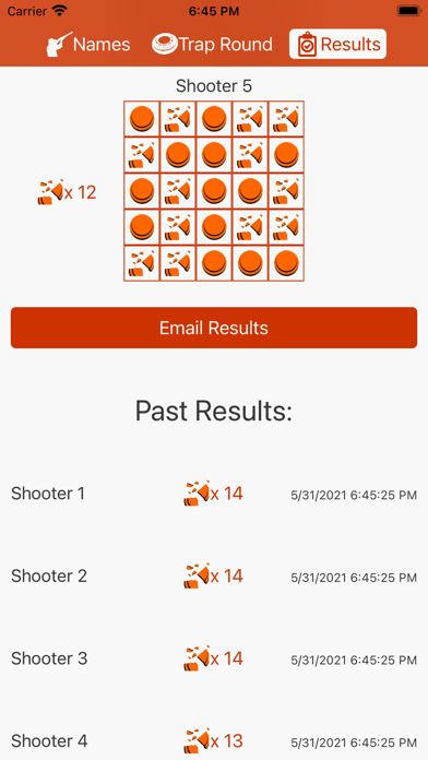 Trap Shooting Scorecard screenshot 2