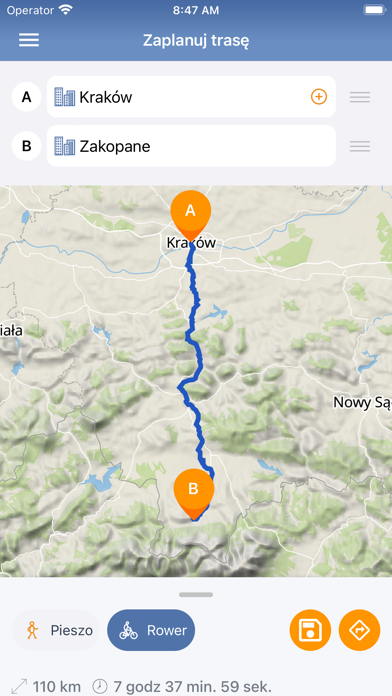 Traseo. Tourist routes & maps screenshot 2