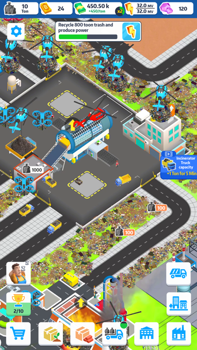 Trash Tycoon Idle Empire screenshot 1
