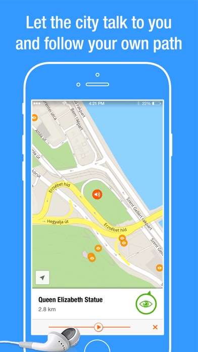 Travel Guide - Location Based Audio Walking Tours screenshot 1