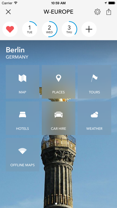 Travel Guide & Offline Map for Western Europe screenshot 4