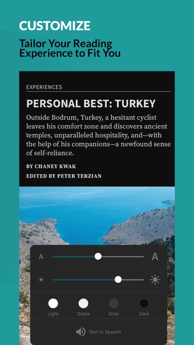 Travel + Leisure screenshot 1
