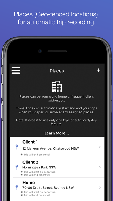 Travel Logs - Vehicle Logbook screenshot 2