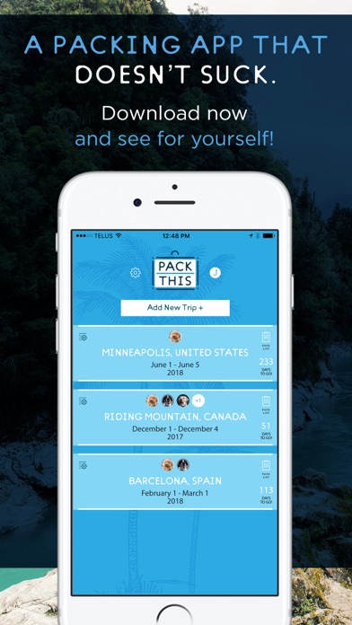 Travel Packing List: Pack This screenshot 1