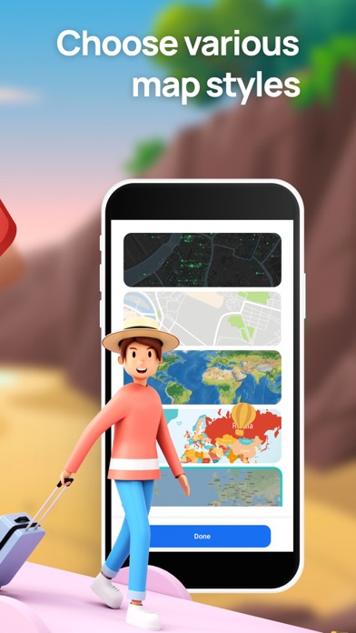 Travel Route: 3D Map & Plan screenshot 3