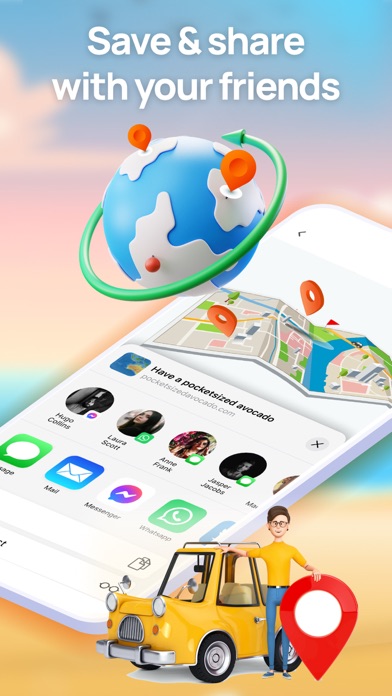 Travel Route: 3D Map & Plan screenshot 1
