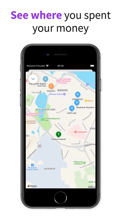 TravelBudget - Expense tracker screenshot 1