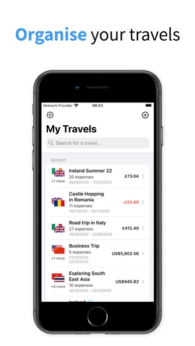 TravelBudget - Expense tracker screenshot 4
