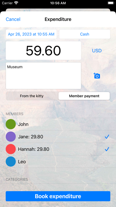 TravelCash-app screenshot 2