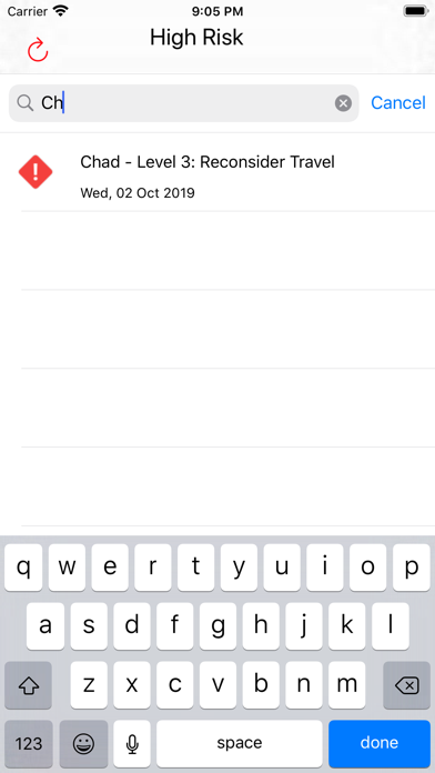 TravelGard - Travel Warnings screenshot 1