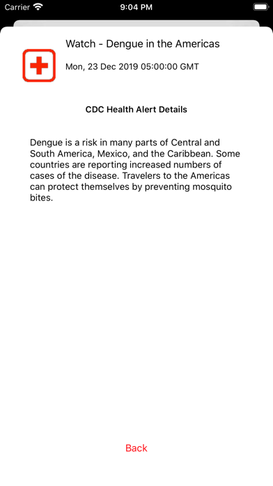 TravelGard - Travel Warnings screenshot 2