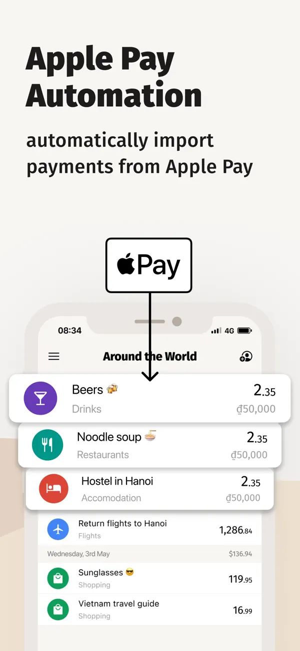 TravelSpend: Travel Budget App screenshot 1