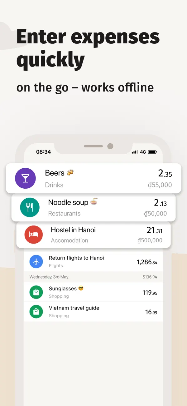 TravelSpend: Travel Budget App screenshot 5