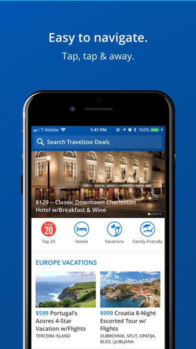 Travelzoo Hotel & Travel Deals screenshot 1