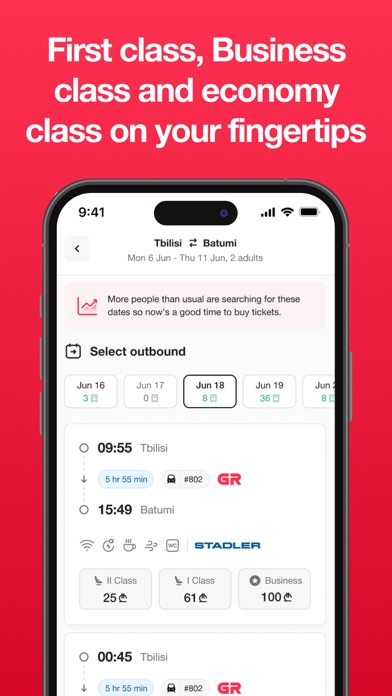 TRE - Train Tickets screenshot 4