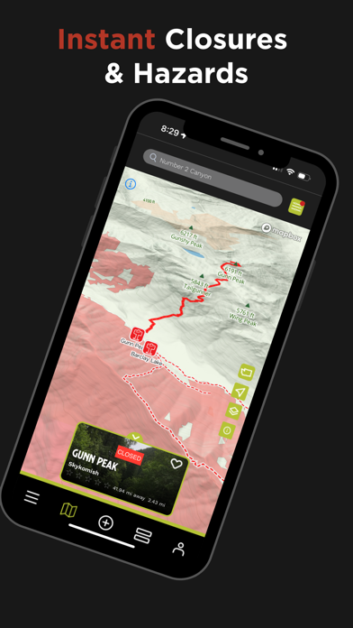 TREAD Map screenshot 2