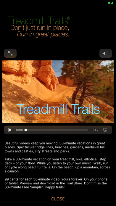 Treadmill Trails screenshot 7