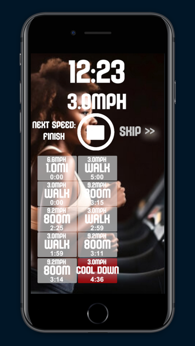 Treadmill Trainer Workouts screenshot 2