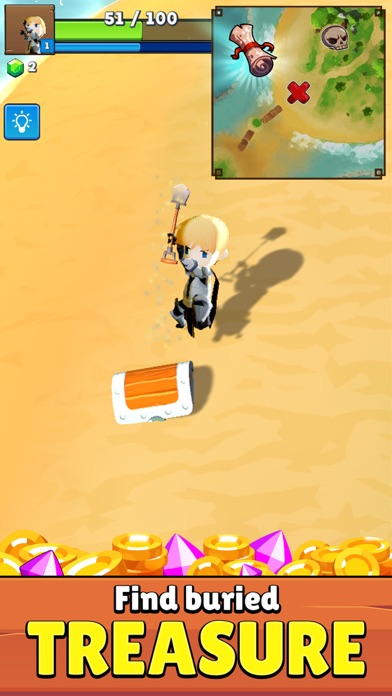 Treasure Digger: Adventure RPG screenshot 4