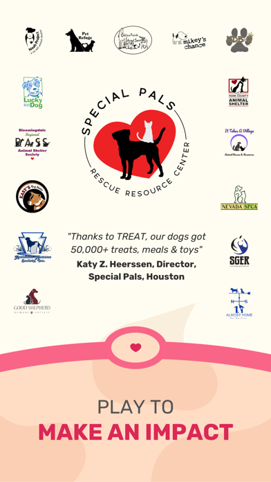 TREAT: Play & impact REAL dogs screenshot 1