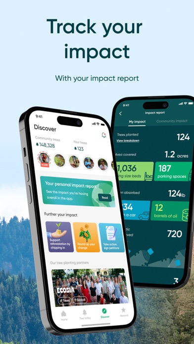 Treecard: Walking Step Tracker screenshot 3