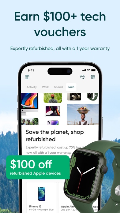 Treecard: Walking Step Tracker screenshot 5