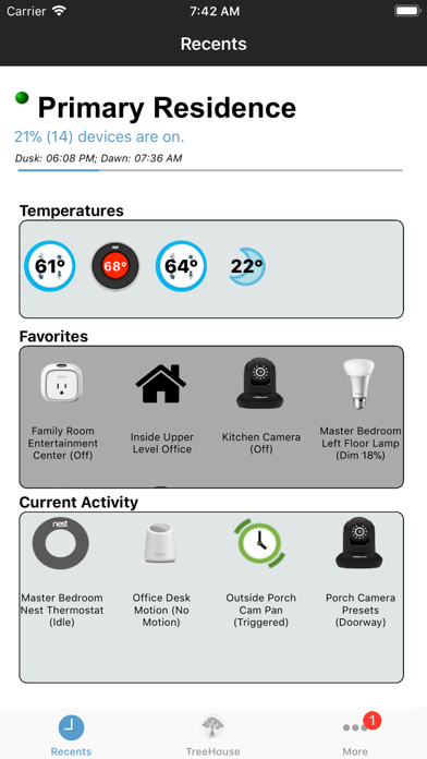 TreeHouse Home Automation screenshot 4