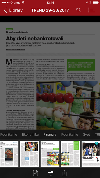 TREND screenshot 2