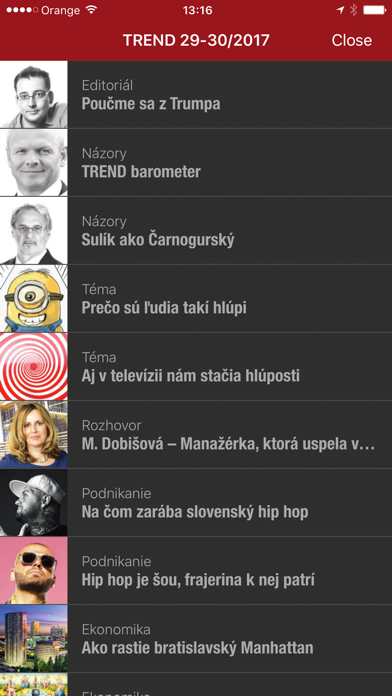 TREND screenshot 1
