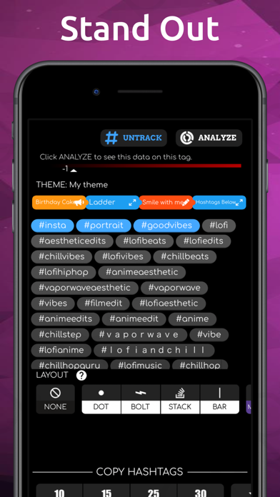 Trending Hashtags by Statstory screenshot 5