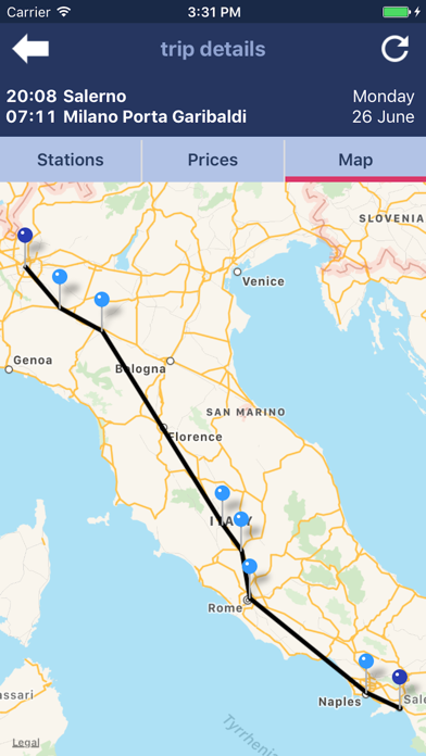 Trenìt! - find Trains in Italy screenshot 4