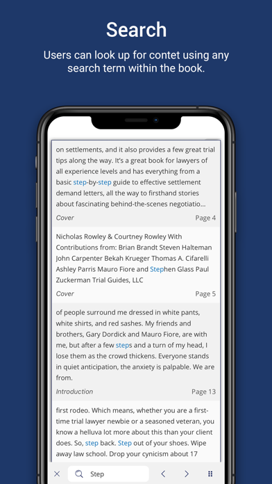 TRIAL GUIDES™ APP FOR LAWYERS screenshot 2