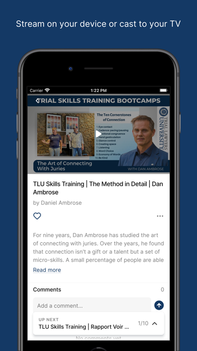 Trial Lawyers University screenshot 1